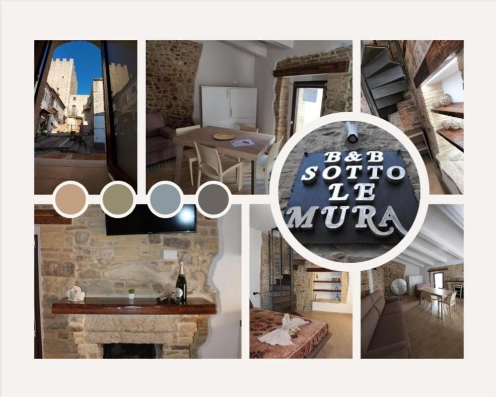 B&B Sotto Le Mura Pietra Montecorvino Luaran gambar
